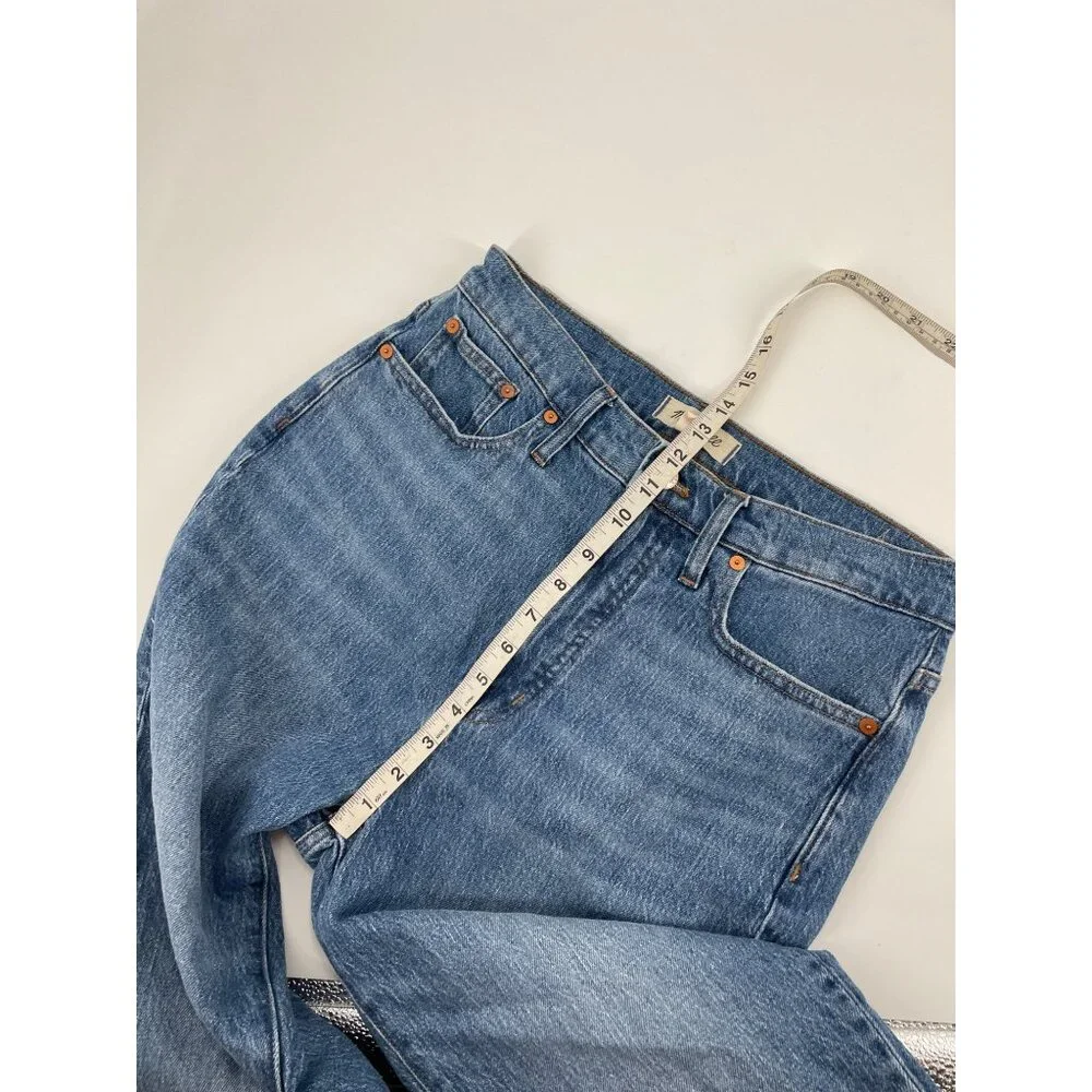 Madewell Womens Size 28T The Perfect Vintage Jeans Fair Trade Denim High Waist - Picture 11 of 11